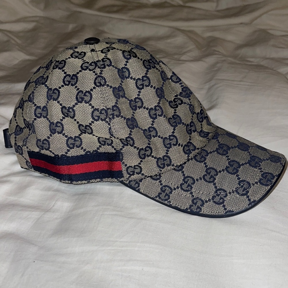 Gucci Original GG Canvas Baseball Hat with Web Size XXL